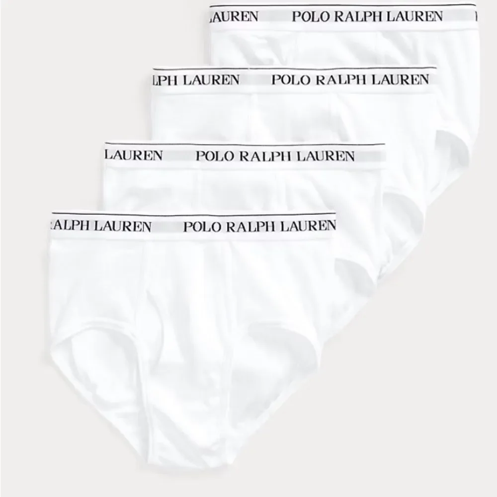 Polo by Ralph Lauren 4 pack Briefs White XL NWT IN BOX